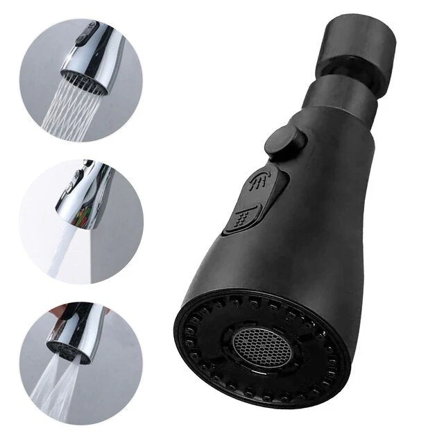 AquaFlow Kraansproeier – 360° Draaibare Sproeikop met Waterbesparende Technologie - Afbeelding 2