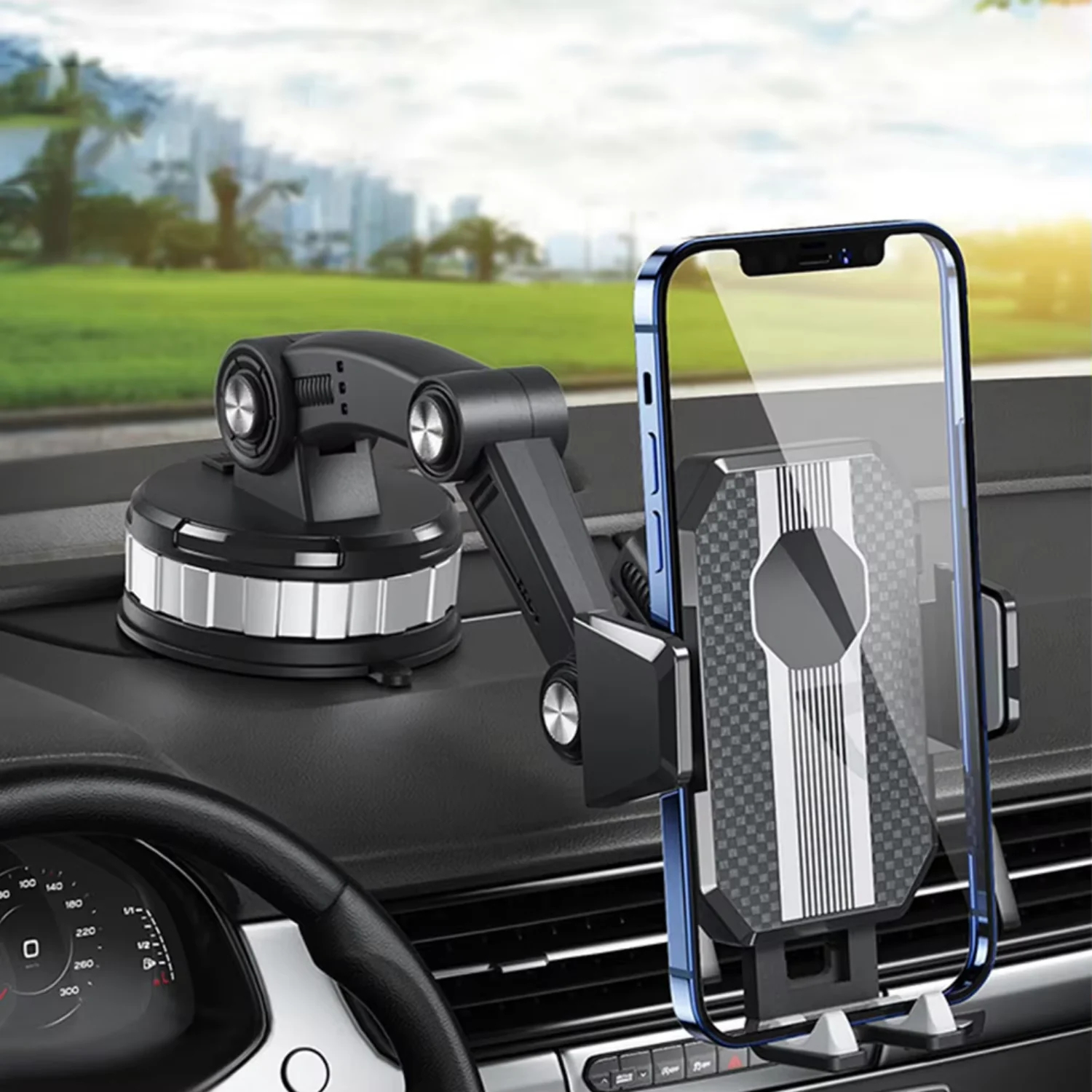 Auto Smartphonehouder met Maximale Flexibiliteit – Universele en Duurzame Bevestiging - Afbeelding 2