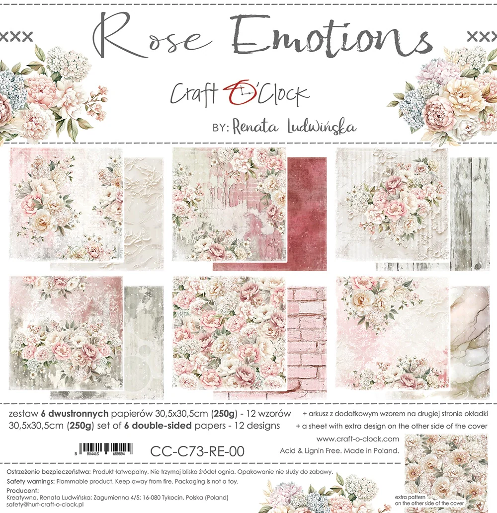 Craft O’ Clock – Rose Emotions 12 inch Craft O’ Clock – Rose Emotions 12 inch
