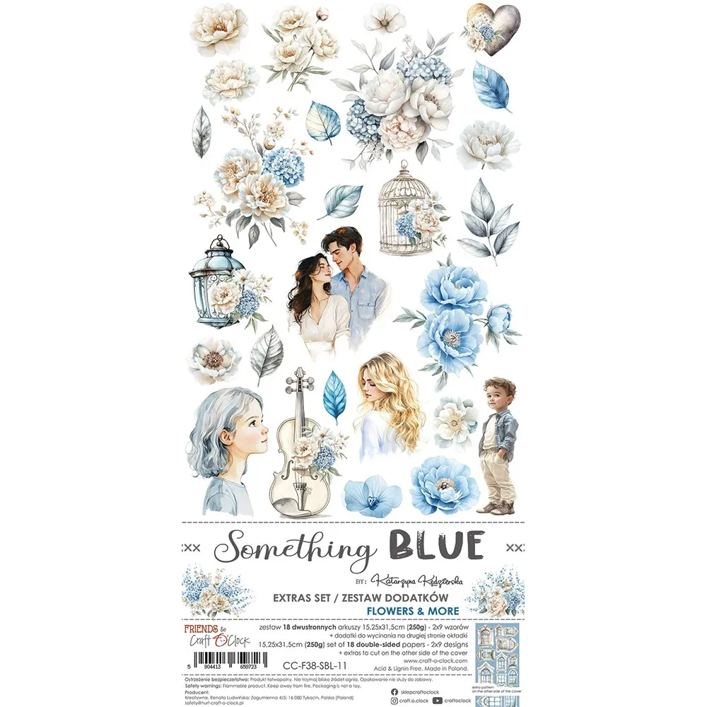 Craft o’ clock – Something Blue extra set Craft o’ clock – Something Blue extra set