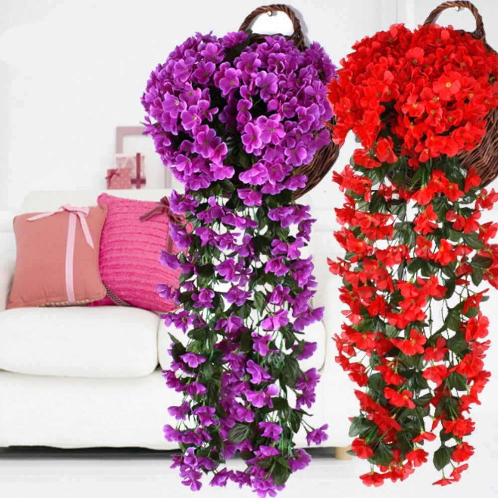 Amélie Orchideeën Cascade – Kunstbloemen Slinger voor Binnen & Buiten
