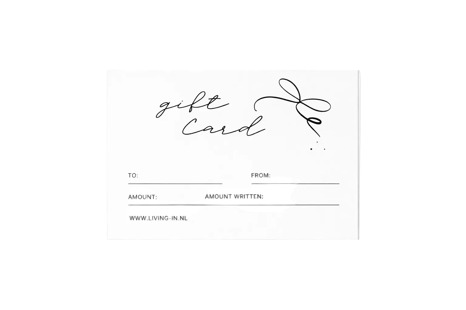 Winkel Cadeaubon – vanaf €25 Winkel Cadeaubon – vanaf €25