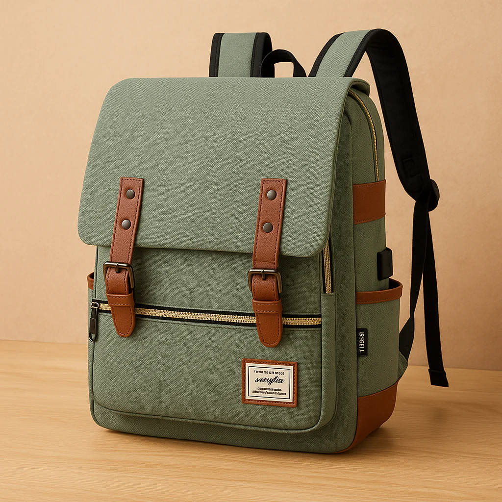 Robuuste Outdoor Rugzak met Laptopvak – Waterafstotend en Stijlvol