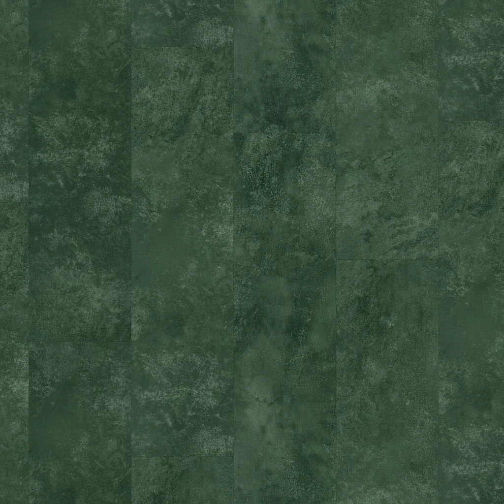 Ambiant Viretto Dryback Dark Green – Gietvloer Look – Plak PVC Vloer
