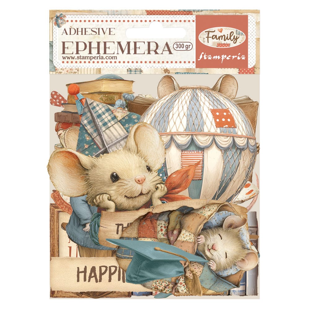 Stamperia – Family – Ephemera