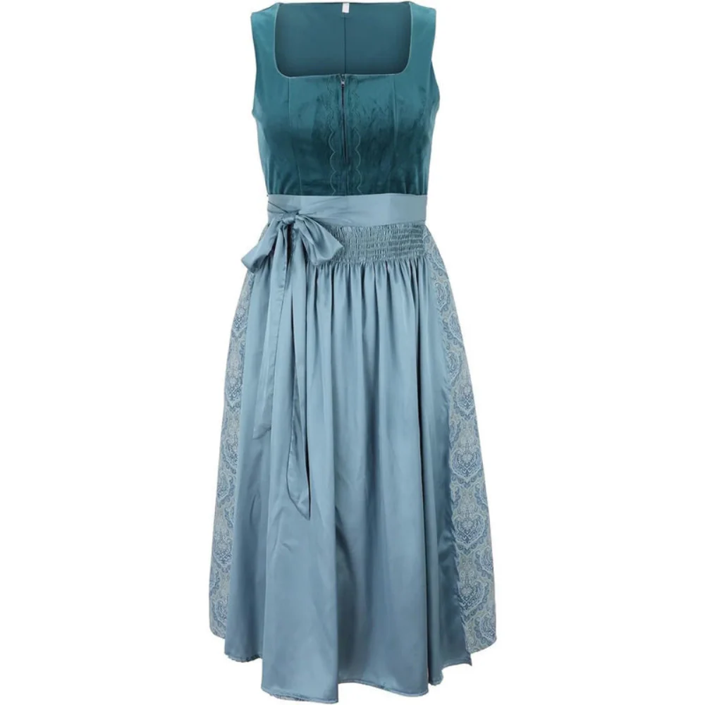 Geborduurde Dirndl Jurk voor Dames – Traditionele Stijl met Moderne Accenten - Afbeelding 2
