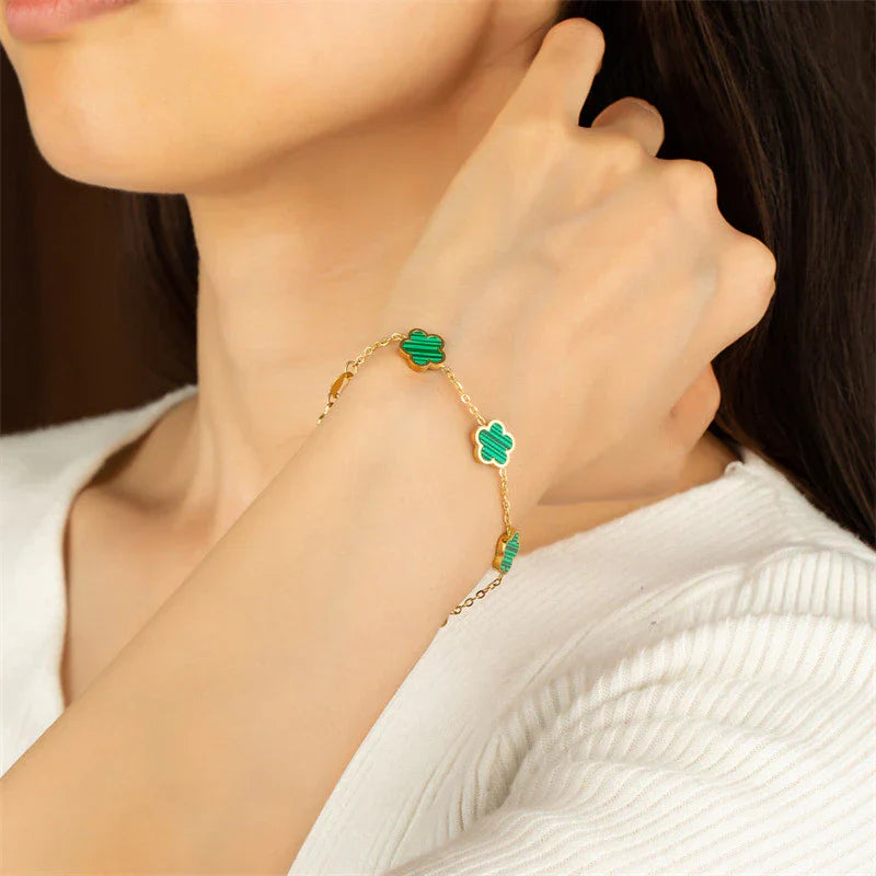 Delopi Valentina – Elegante Klaveren Armband