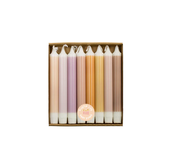Stearine dinerkaarsen Circus By Kimmi S/8 Stearine dinerkaarsen Circus By Kimmi S/8