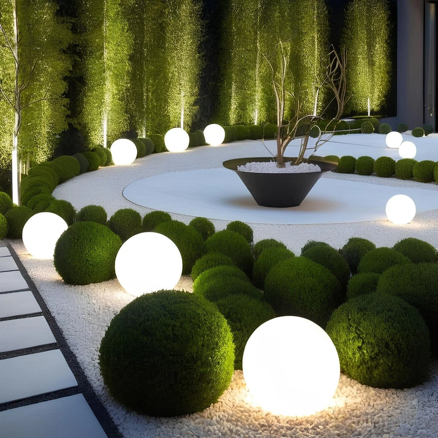 Draadloze Sfeerlamp voor Binnen & Buiten – LumaSphere