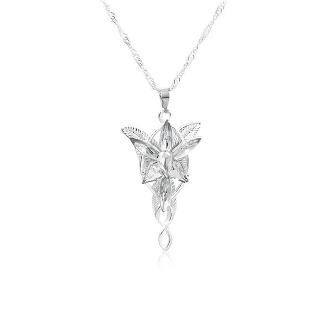 Elf Prinses Arwen Kristallen Ster Ketting