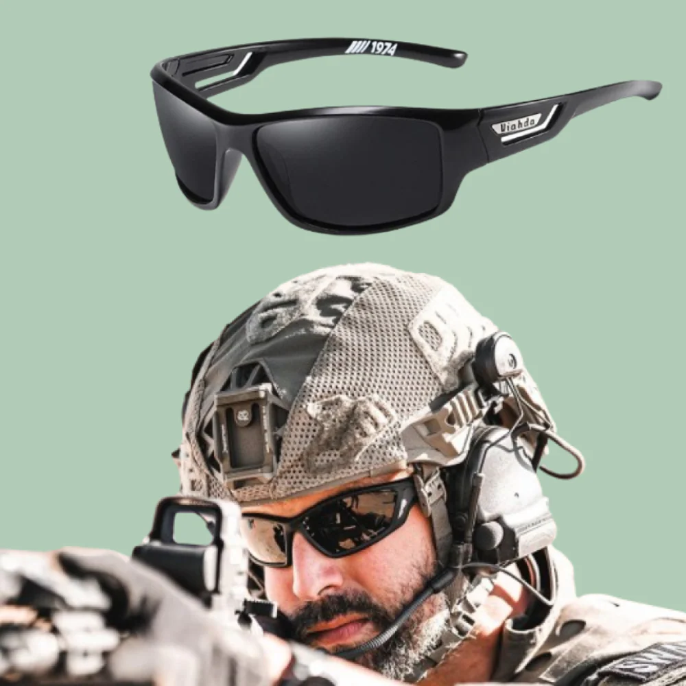 PolarisX | Gepolariseerde Militaire Zonnebril met UV400 Bescherming