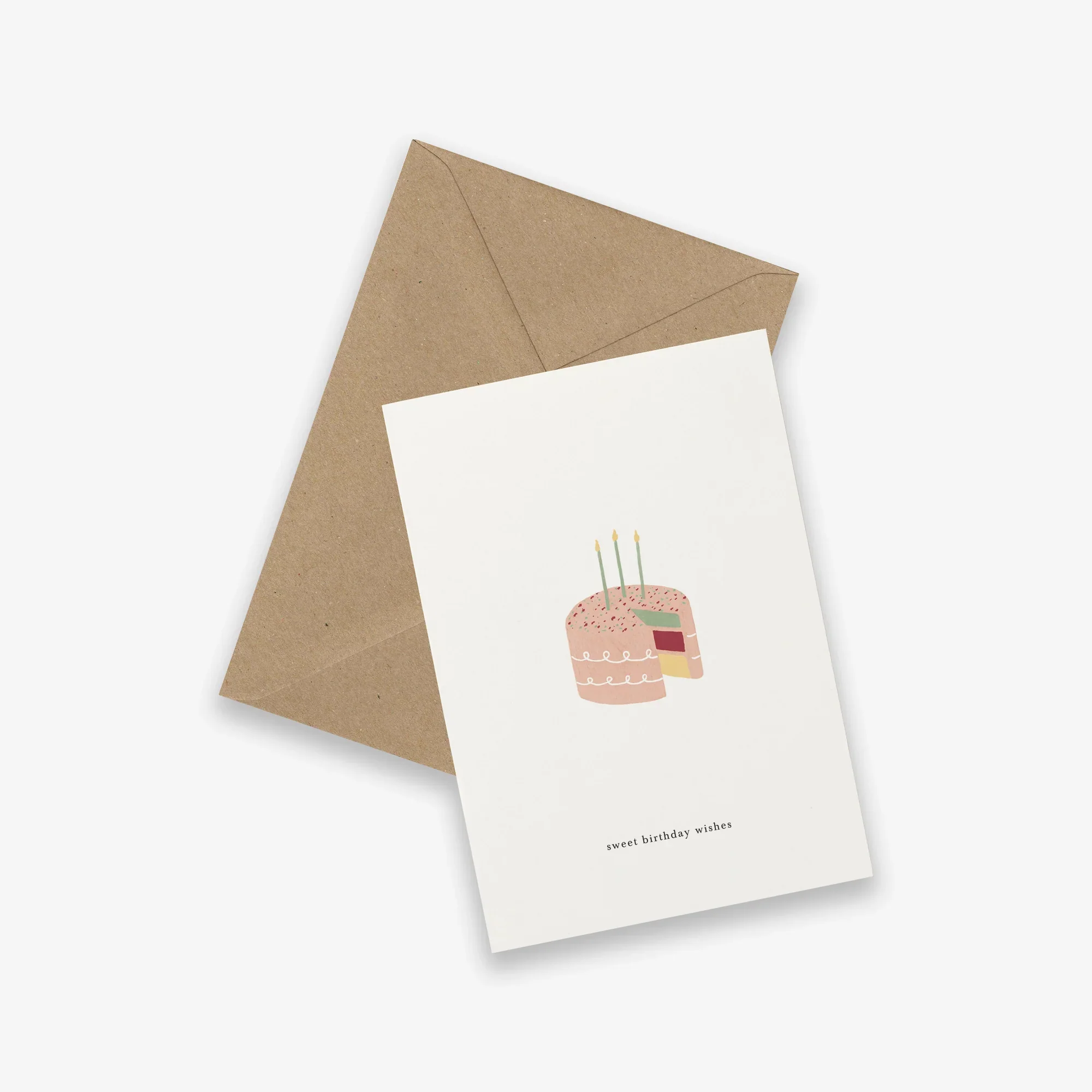 Kaart Layer Cake ( Sweet Birthday Wishes ) Kaart Layer Cake ( Sweet Birthday Wishes )
