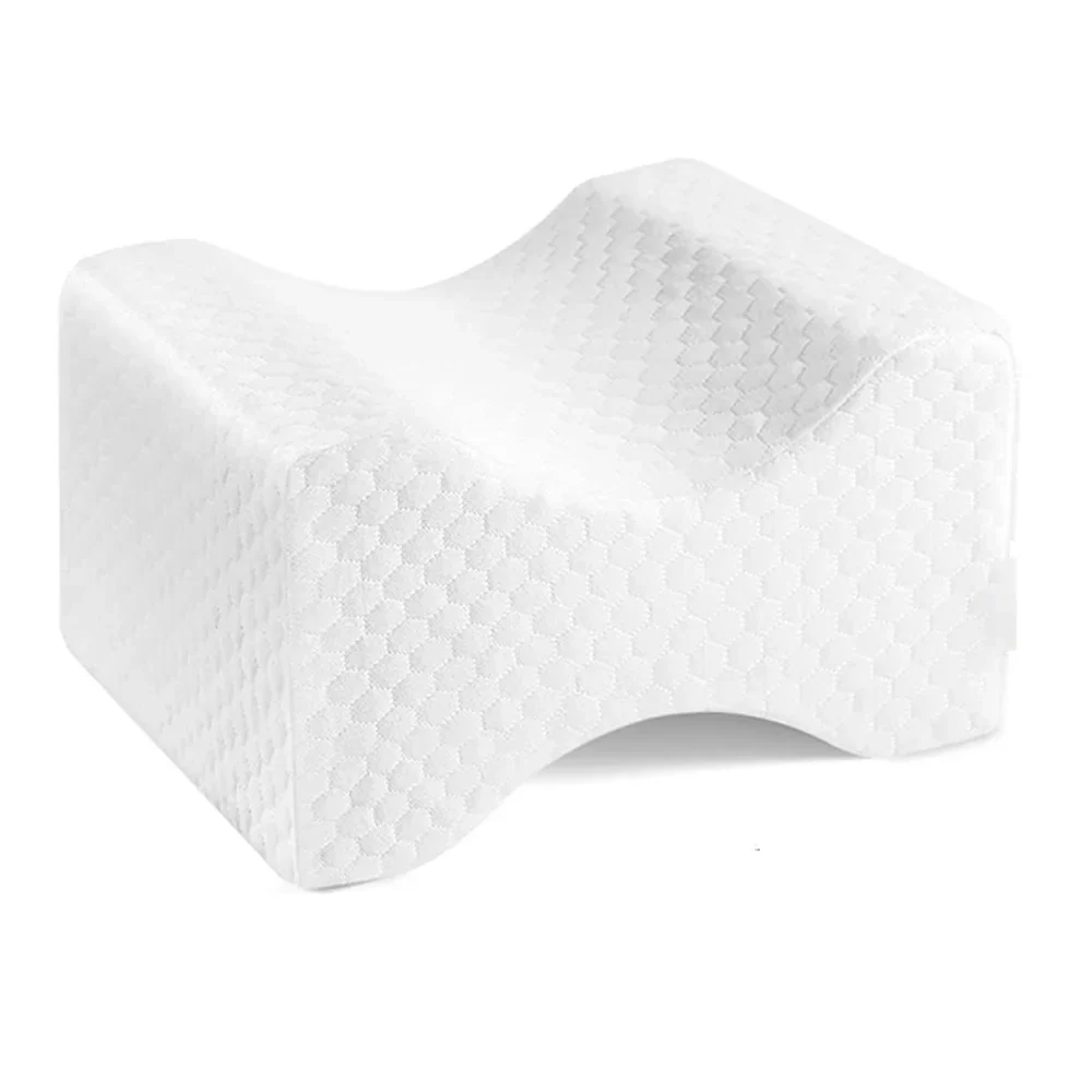 SleepEase Geheugenfoam Kniekussen – Orthopedisch, Zijslapers, 60x25cm