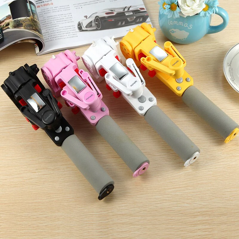 Selfie-Stick “BeeldBoog” met 360° Rotatie & Bluetooth Afstandsbediening