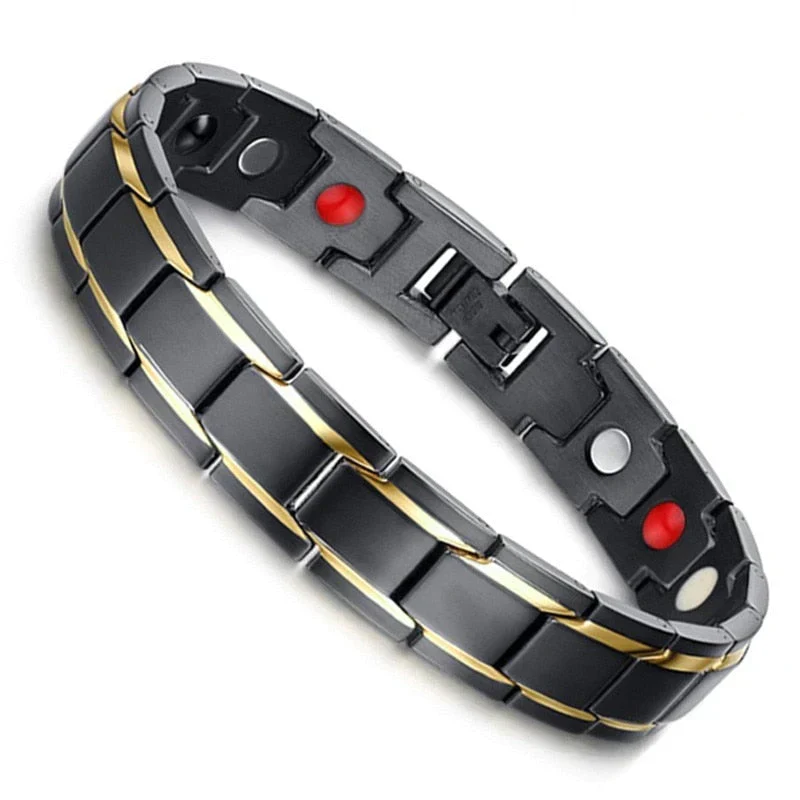 Magnetische Armband voor Dames en Heren – Verstelbaar, Stijlvol en Comfortabel