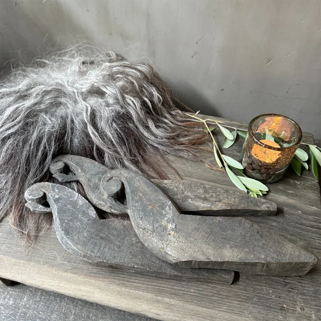 Houten paardje ornament 4