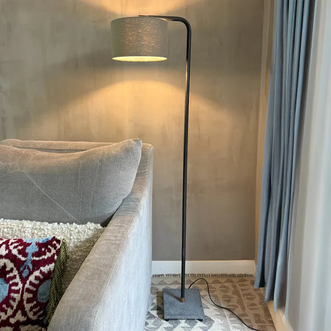 Leeslamp stenen voet 150