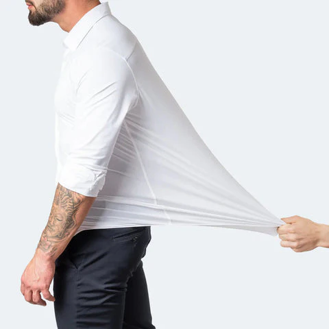 Kreukvrij Overhemd FlexLook – Ademend & Strijkvrij voor de Moderne Man