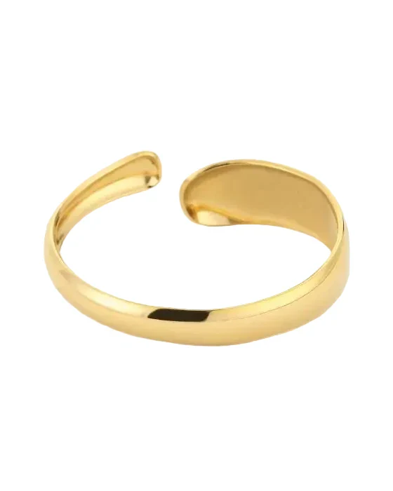Chique bangle Armband Goud