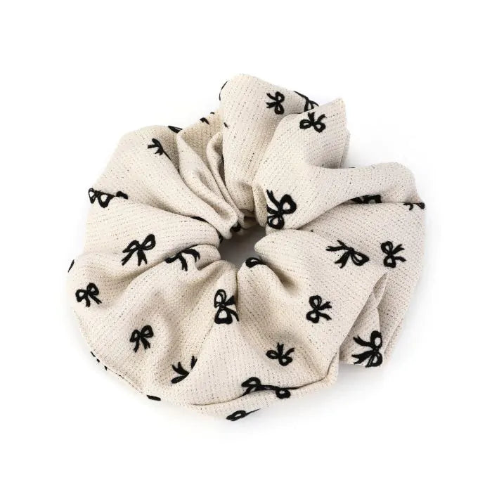 XL Scrunchie Met Strikjes XL Scrunchie Met Strikjes
