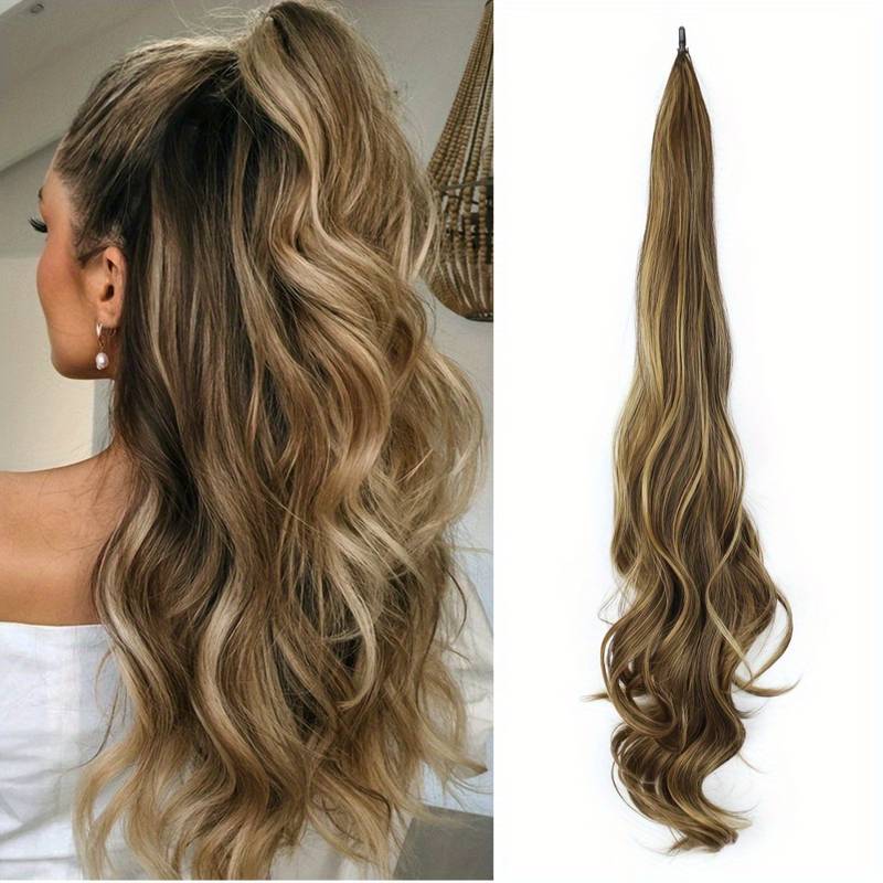 JLO Flexibele paardenstaart voor stralend lang haar, om deze zomer te schitteren!