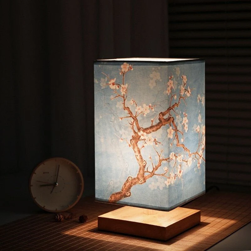 LumiBambo Tafellamp van Bamboe en Hout voor Sfeerverlichting - Afbeelding 2
