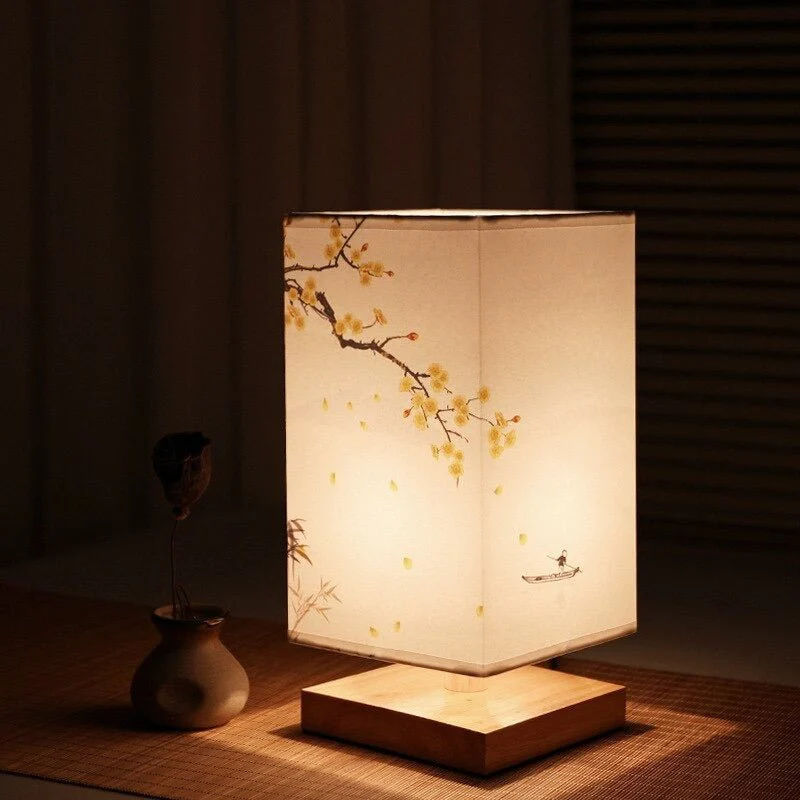 LumiBambo Tafellamp van Bamboe en Hout voor Sfeerverlichting - Afbeelding 3
