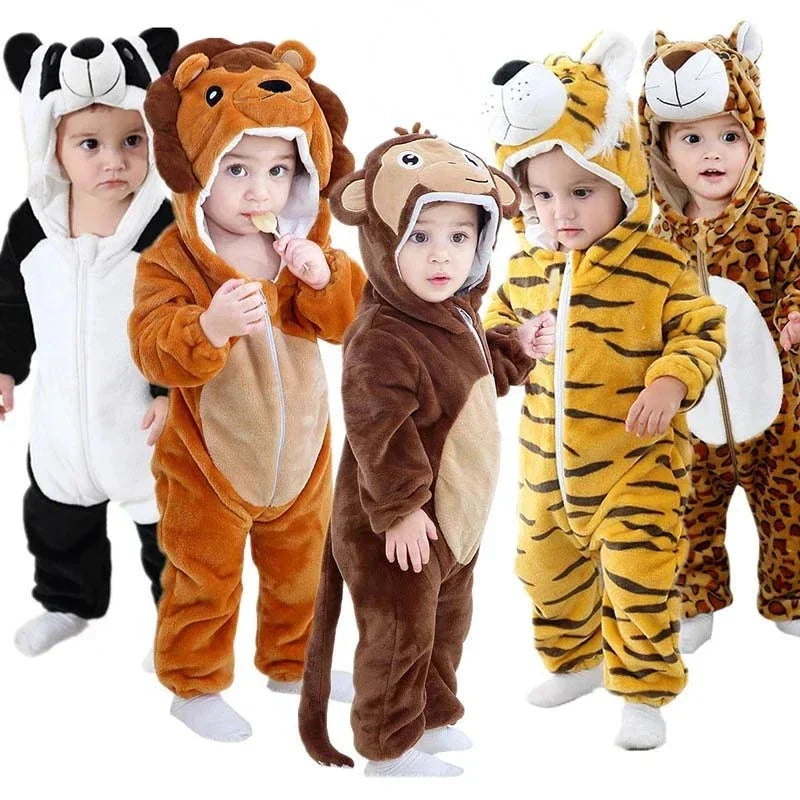 JungleBuddies Baby Onesies – Schattige Dierlijke Onesies voor Jouw Kleintje