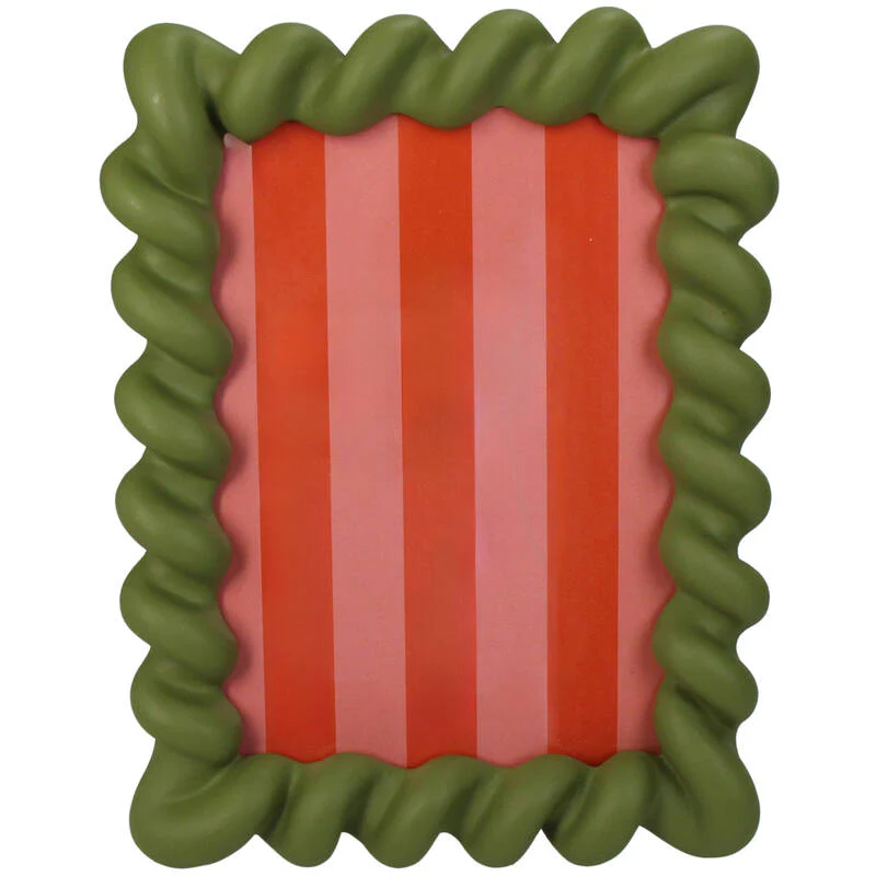 Fotolijst Polyresin Groen 13x18cm Fotolijst Polyresin Groen 13x18cm
