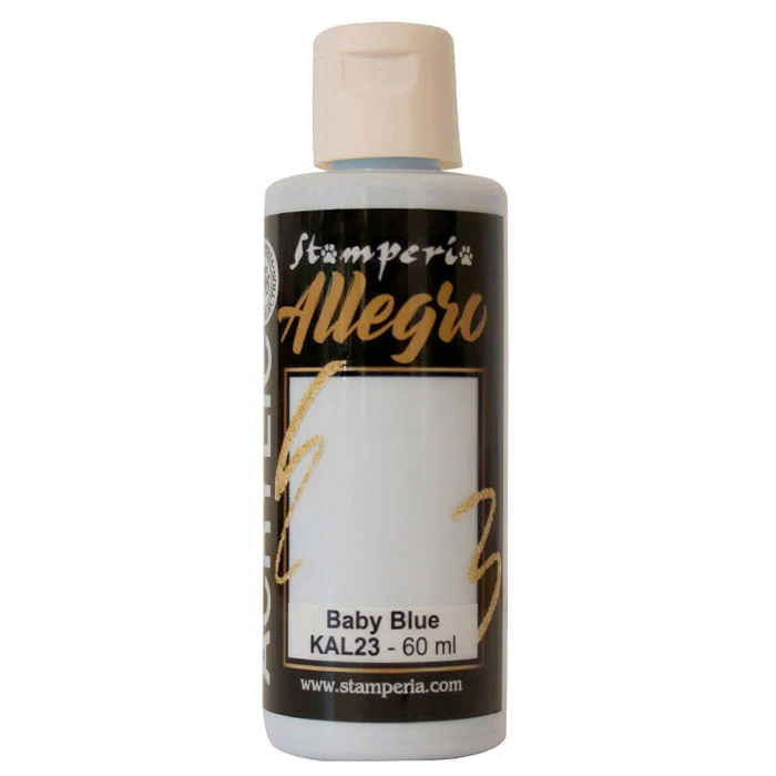 Stamperia Allegro Acrylverf Baby Blue 60 ml
