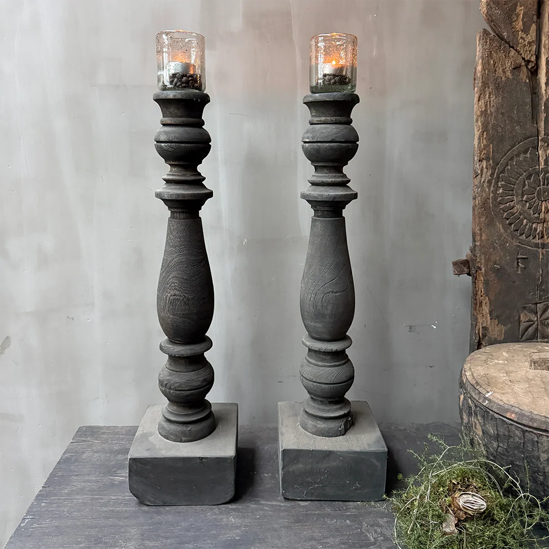 Baluster kandelaar 60 cm