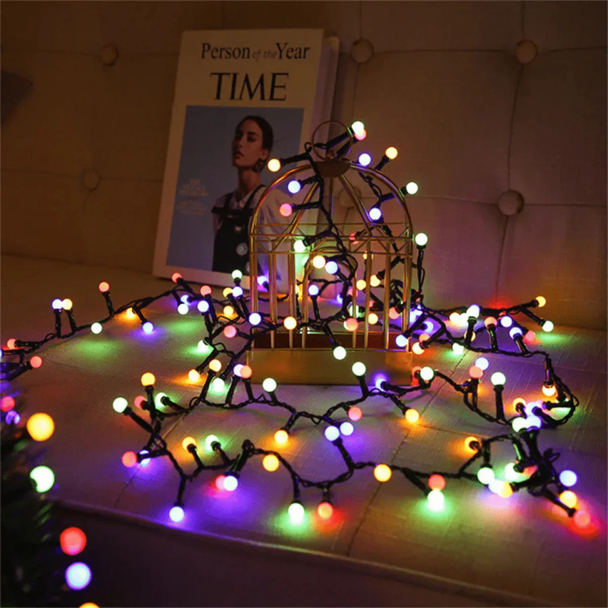 LumiGlow LED Buitenslinger – Weerbestendige Decoratieve Lichtslinger met 8 Modi - Afbeelding 3