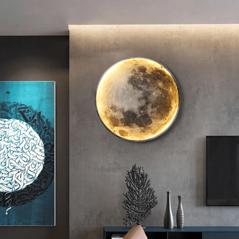 Maanlamp | Sfeervolle Wandverlichting | Comfortabel Nachtlicht