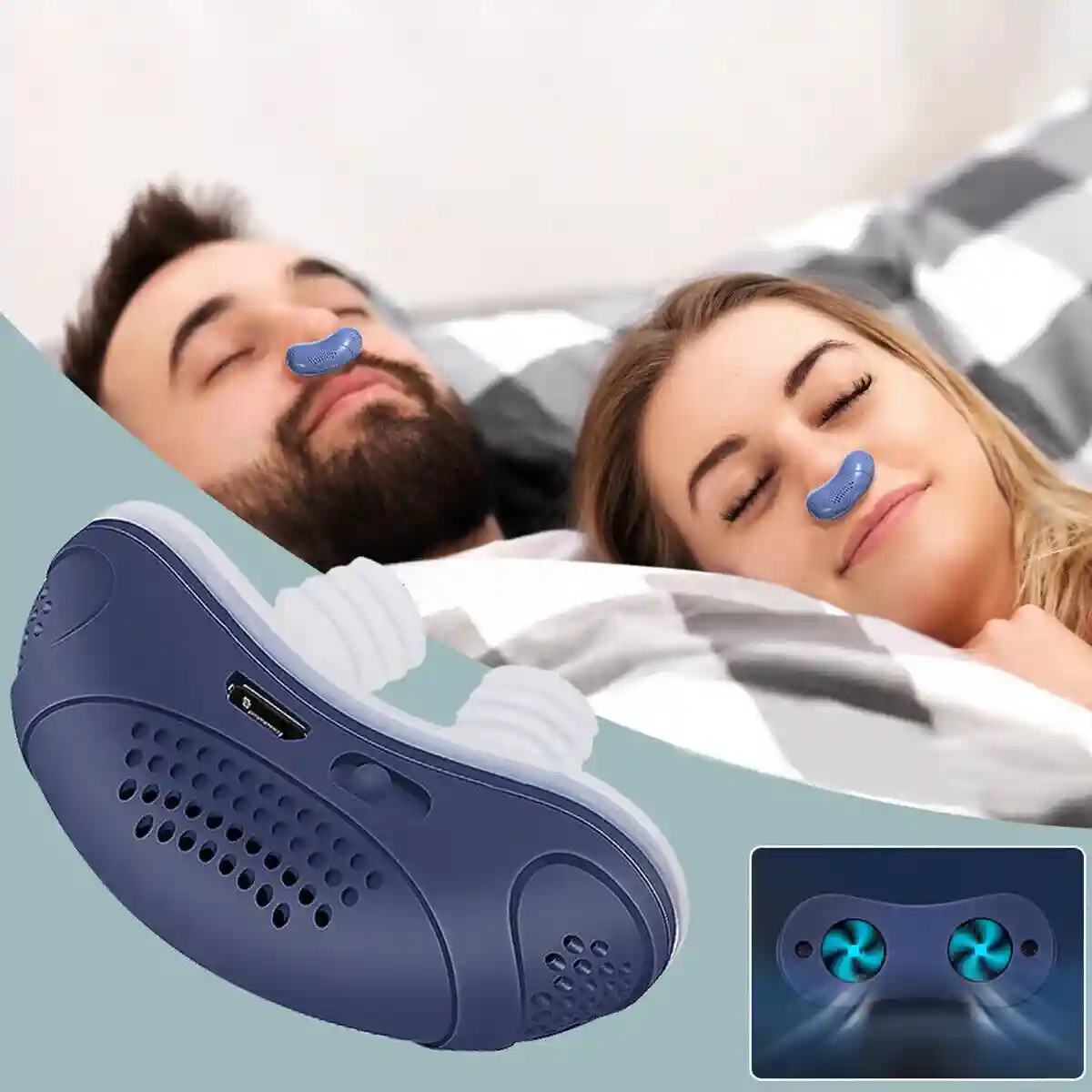 Micro CPAP slaapapneu apparaat voor op reis & anti-snurken – CPAP alternatief