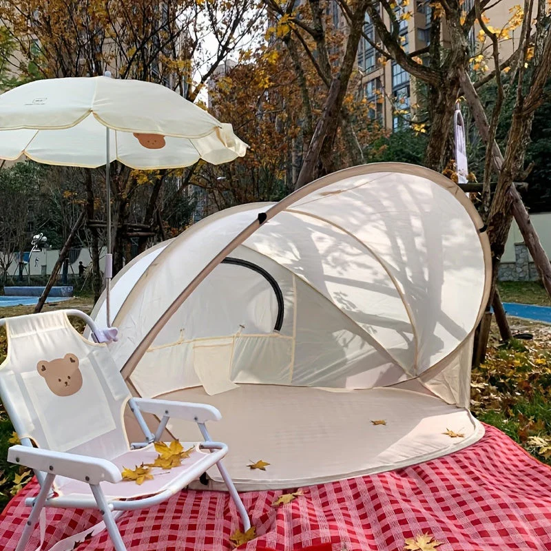 Opvouwbare Strandtent voor Kinderen – Snelle Installatie en Perfecte Zonbescherming