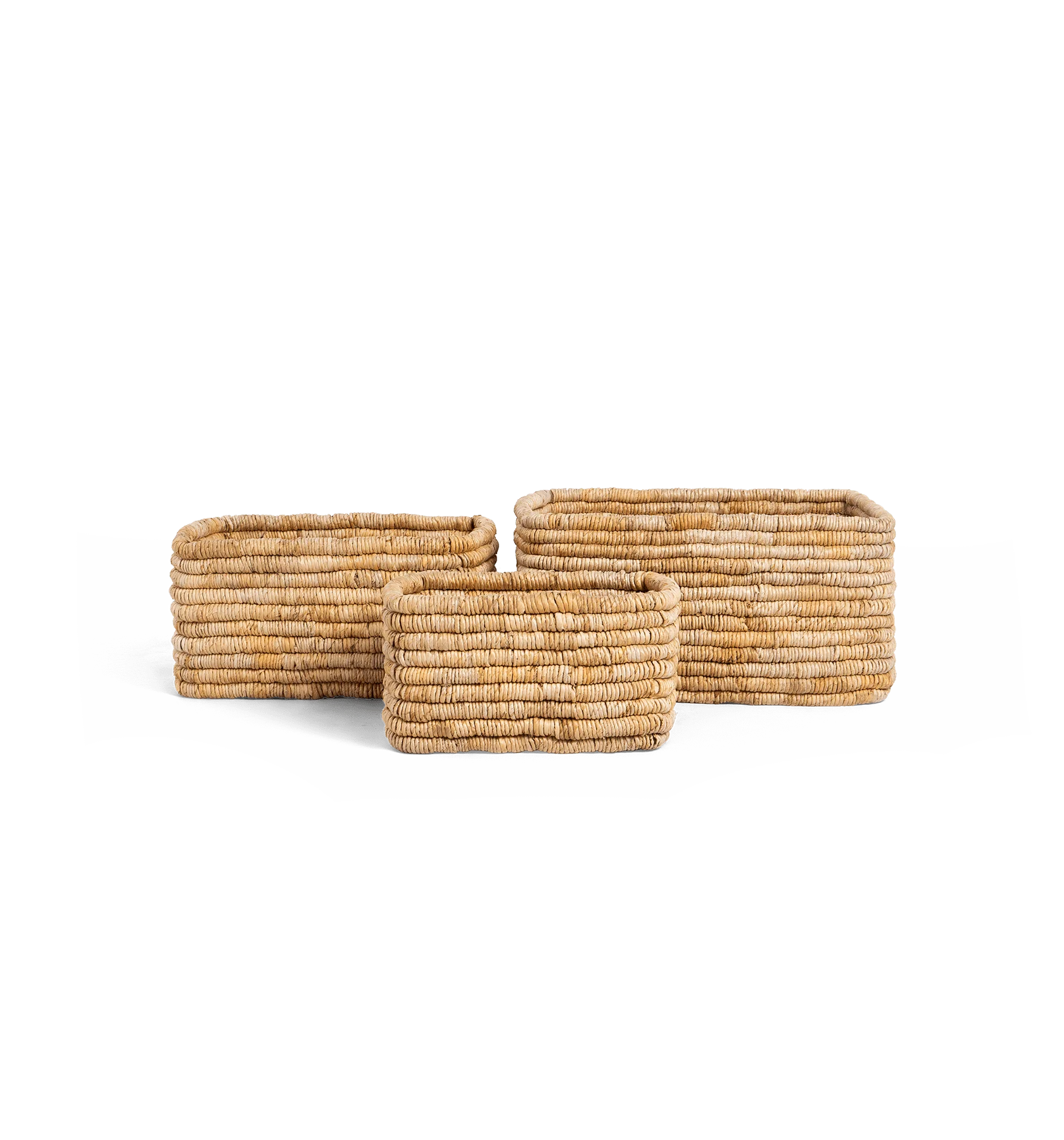Caterpillar Ambang Rectangular Mand – Set of 3 Caterpillar Ambang Rectangular Mand – Set of 3