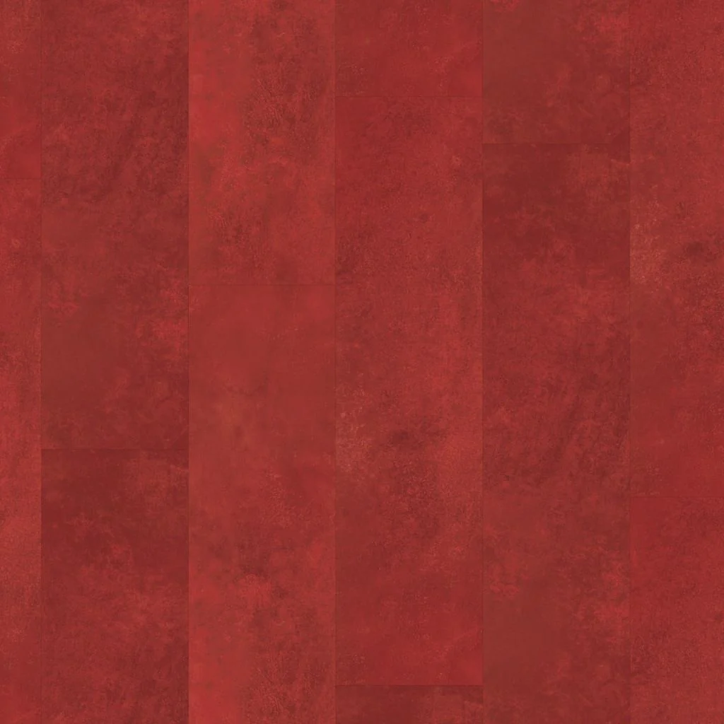 Ambiant Viretto Dryback Red – Gietvloer Look – Plak PVC Vloer