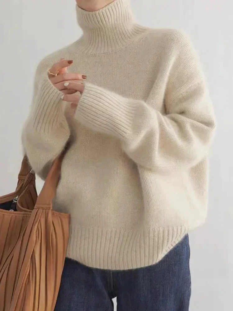 Elegante Dames Coltrui Elayna – Zachte Warme Turtleneck met Luxe Pasvorm