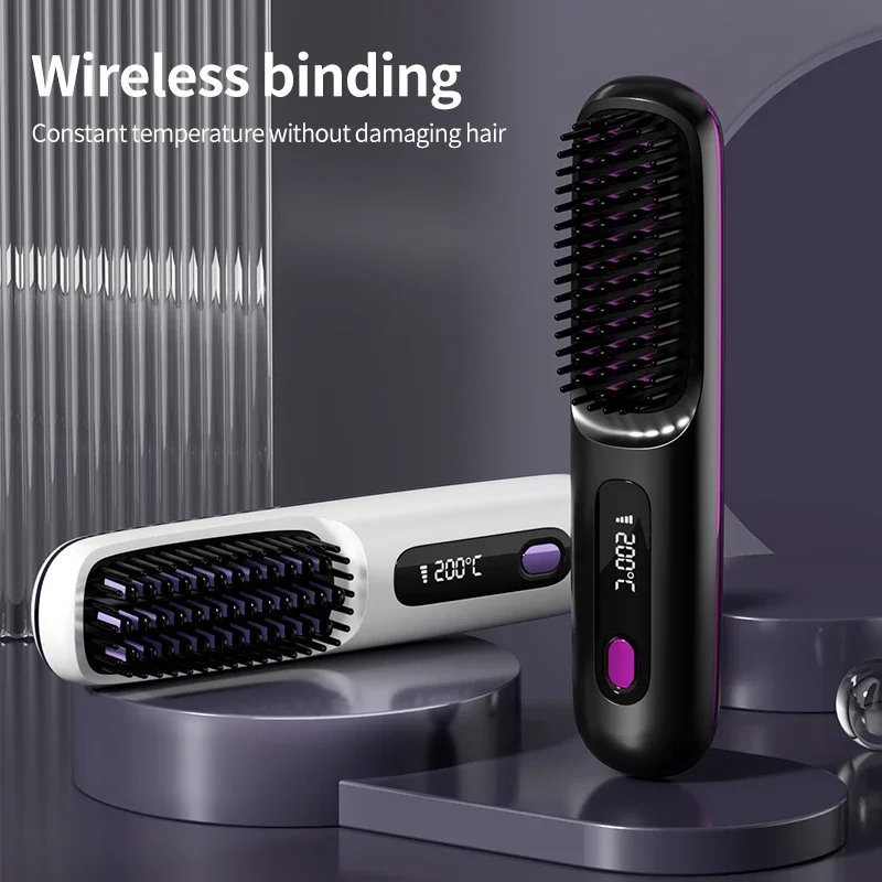 FlexStyle Draadloze Haarstyler met Keramische Verwarming