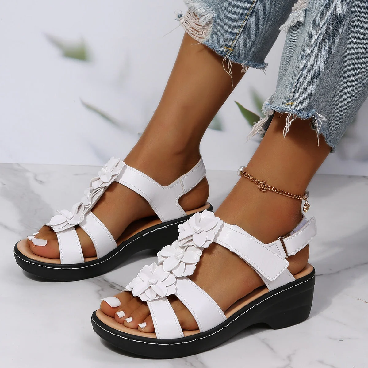 Zoliva sandalen met orthopedische zool – Comfort en stijl voor elke dag