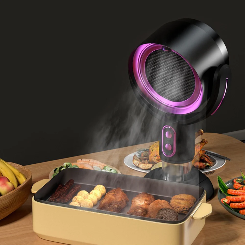 SmokeAway Venti – Draagbare Luchtzuiveraar Ventilator met Ionentechnologie en USB Oplader