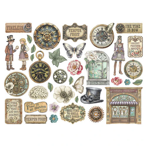 Stamperia – Gardens of Time – Die Cuts