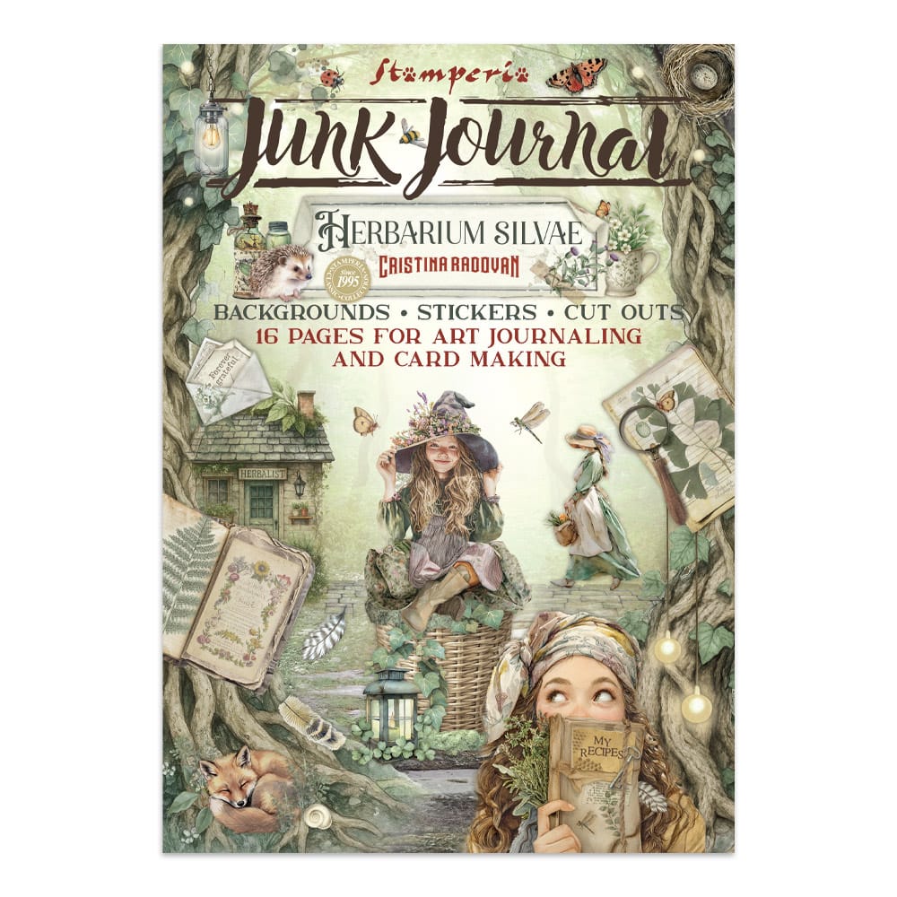 Stamperia Junk Journal; Herbarium Silvae