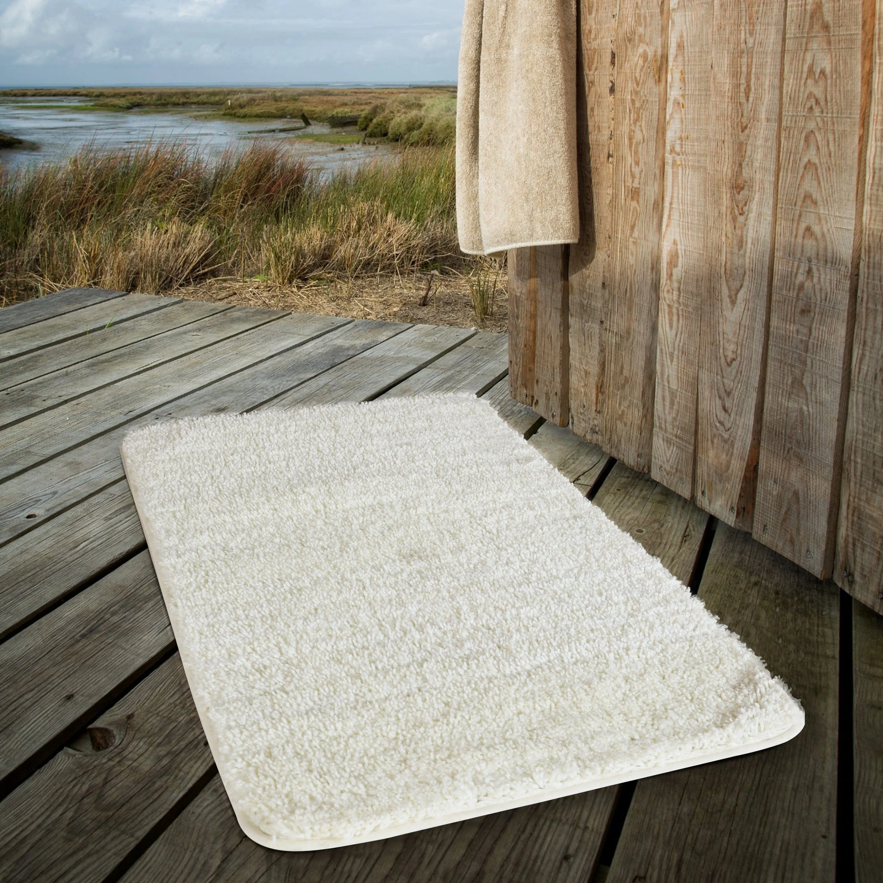 PlushHaven Badmat – Ultra Zachte Microvezel Antislip Mat met Snelle Wateropname - Afbeelding 3