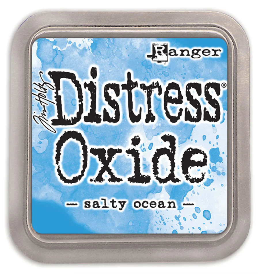 Ranger –  Distress Oxide – Salty ocean