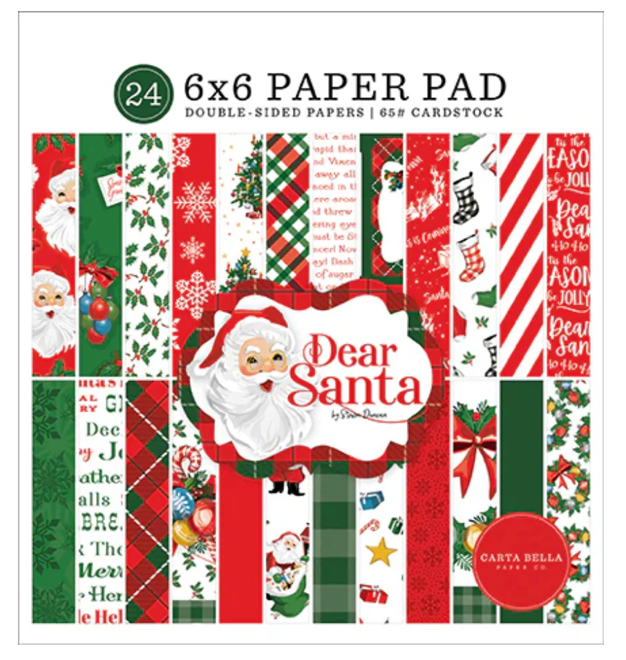 Dear Santa 6×6 inch Paper Pad