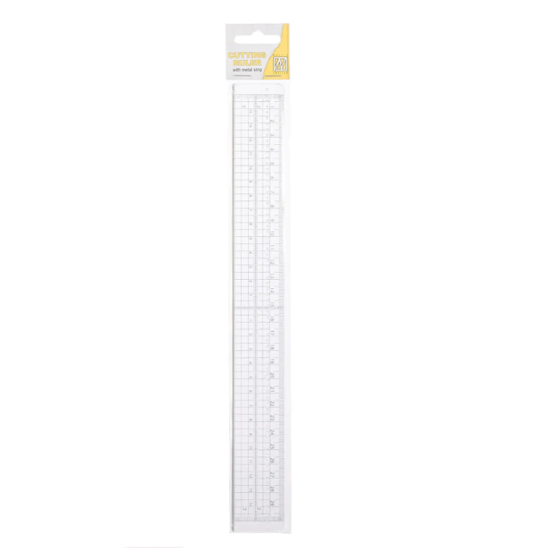 Nellie’s Choice – cutting ruler with metal strip 30cm