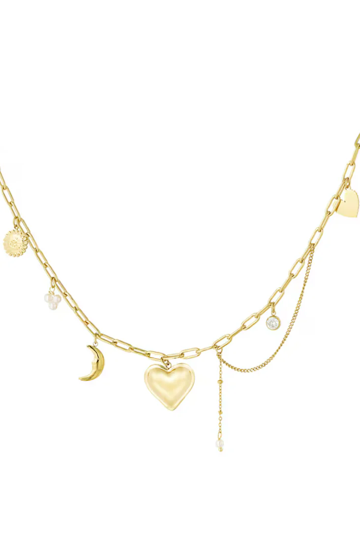 Bedelketting amore more  – Verschillende Kleuren