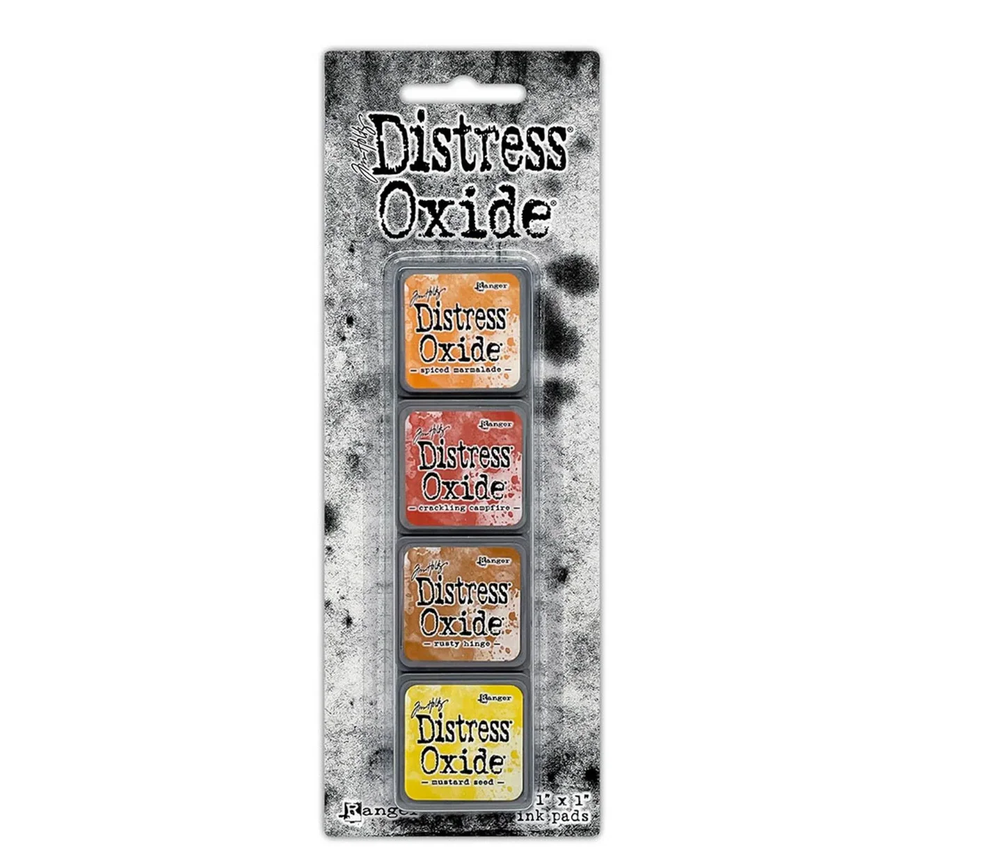 Ranger – Mini Distress Oxide Set Oranje/Rood/Bruin/Geel