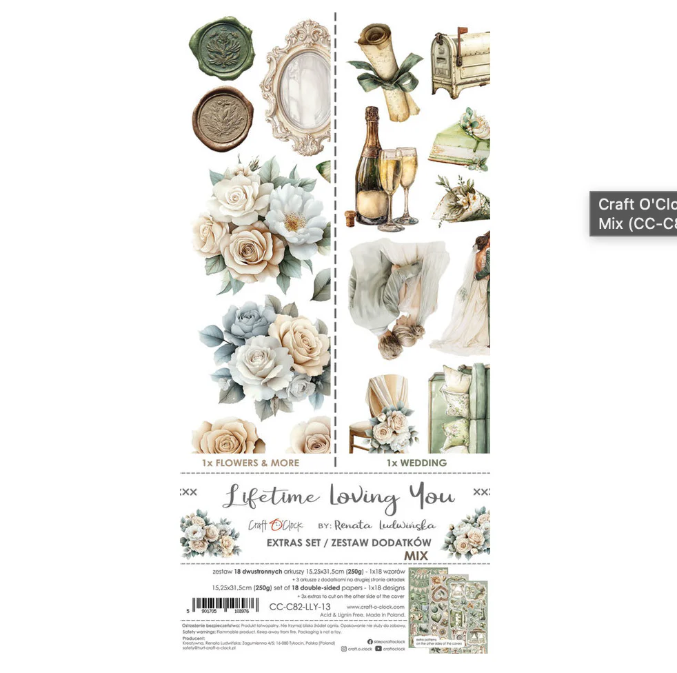 Craft o’ clock – Lifetime Loving You – Extras Set